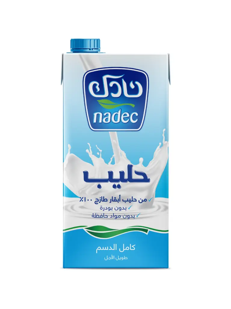 حليب نادك كامل الدسم 1 لتر*12