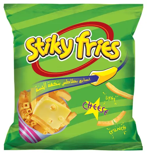 ستيكي فرايز جبنة 70 جم*15